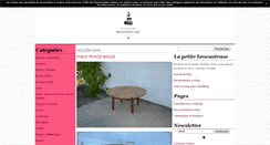 Desktop Screenshot of lapetitebrocanteuse.com